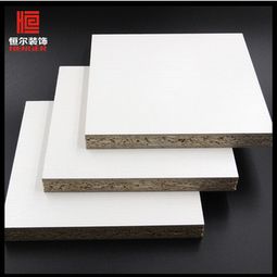 廠家直銷 16mm刨花板 高品質辦公桌專用板材 室內裝飾板材批發