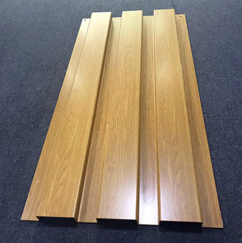 長城木紋鋁方板-凹凸型鋁板工廠